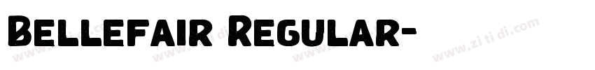 Bellefair Regular字体转换 Bellefair Regular字体转换